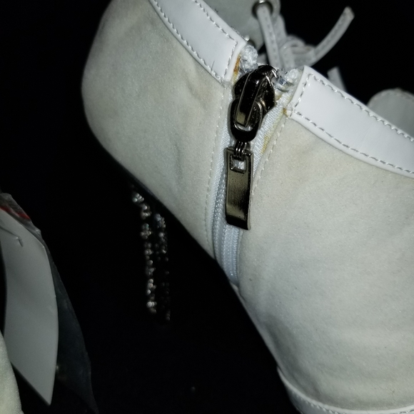 Lady Godiva Rhinestone High Heels Pointed Toe Stiletto Wedding Party Prom Shoes - Picture 9 of 14